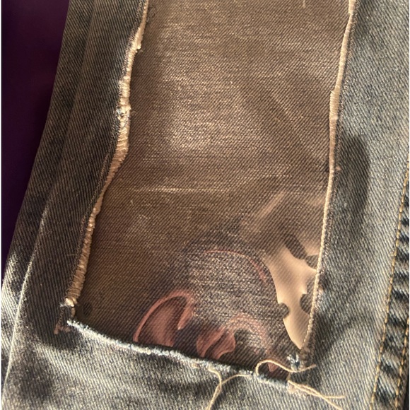 -cide denim USA designer jeans provocative. Size 28, inseam 30. Rare, unique. - Picture 3 of 15